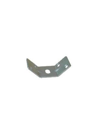 Renfort d'angle 70x67mm acier brut